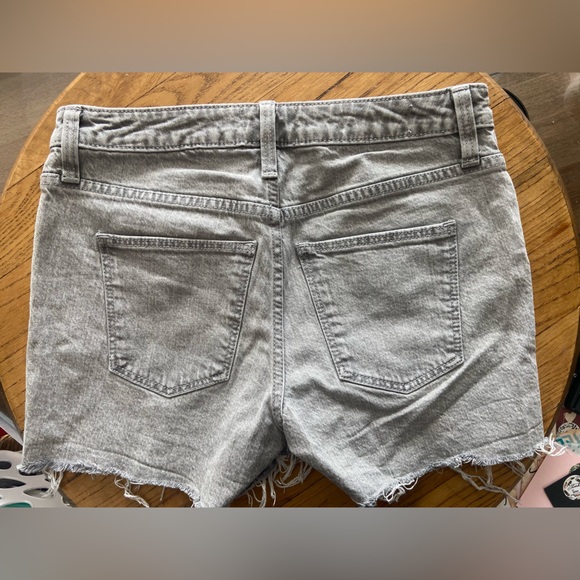 Gray white washed jeans shorts 26/2 regular - Picture 4 of 4